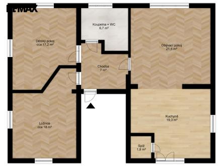 Prodej bytu, 3+1, 92 m²