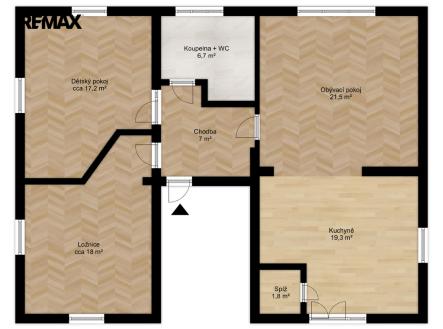 Prodej bytu, 3+1, 92 m²