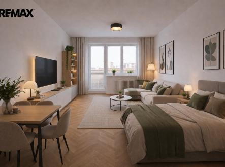 Prodej bytu, 1+1, 42 m²