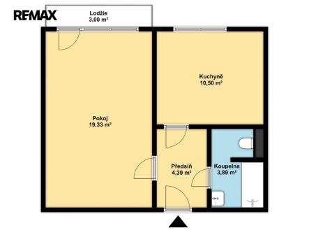 Prodej bytu, 1+1, 42 m²