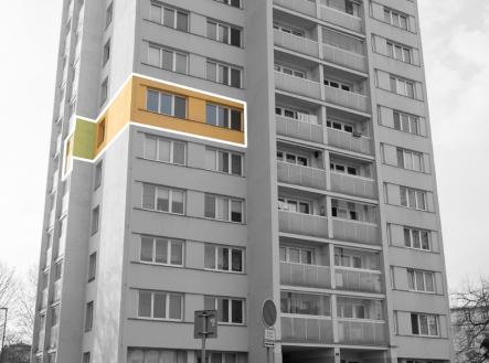 Pronájem bytu, 3+1, 69 m²