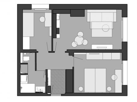 Pronájem bytu, 3+kk, 63 m²