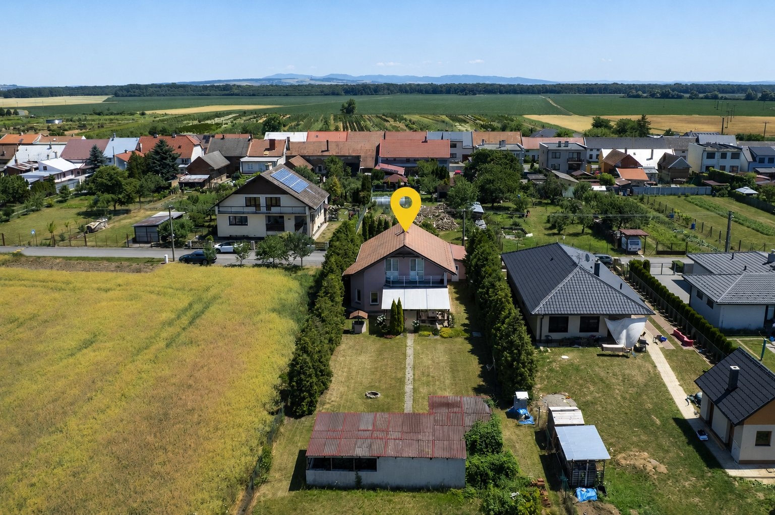 Záříčí map pin