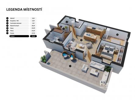 Prodej domu/vily, 66 m²