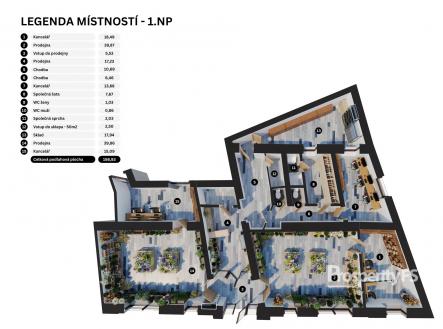 Prodej komerčního objektu, jiný, 198 m²