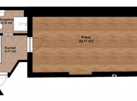 Prodej bytu, 1+1, 28 m²