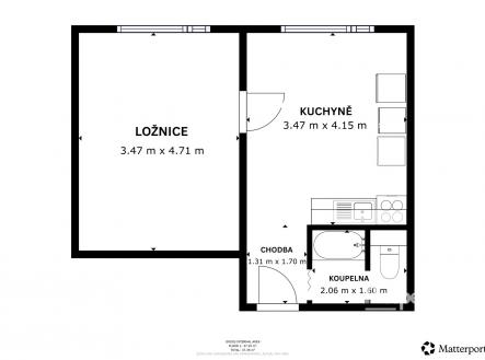 Prodej bytu, 1+1, 35 m²
