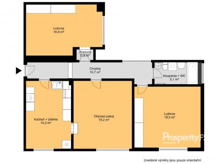 Prodej bytu, 3+1, 99 m²