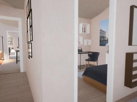 Prodej bytu, 3+kk, 69 m²