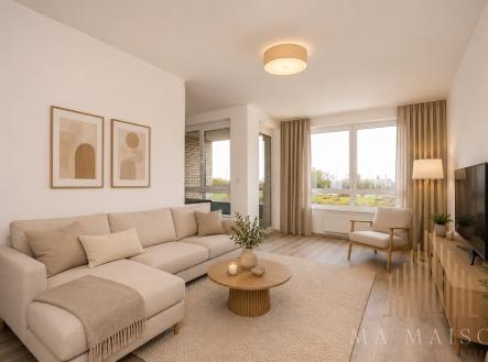 Prodej bytu, 2+kk, 54 m²