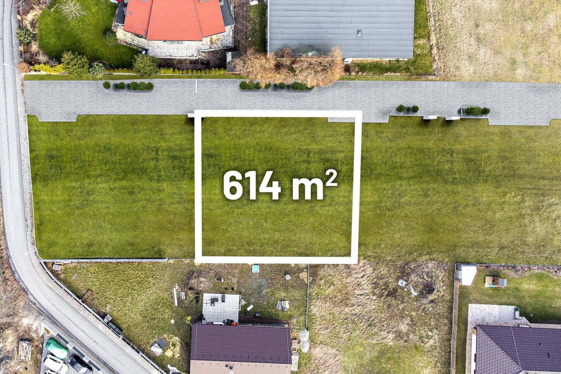 Prodej stavebního pozemku 614 m², Rakovník