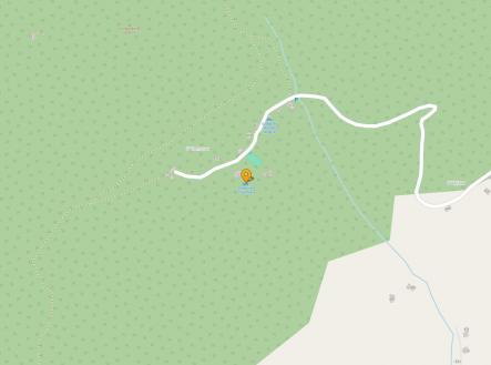 Mapa umístění nemovitosti.