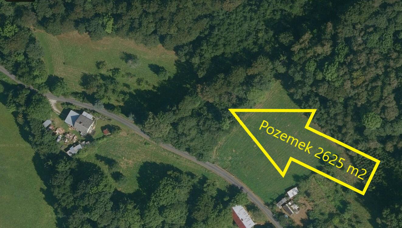 Prodej pozemku ve Vápenné