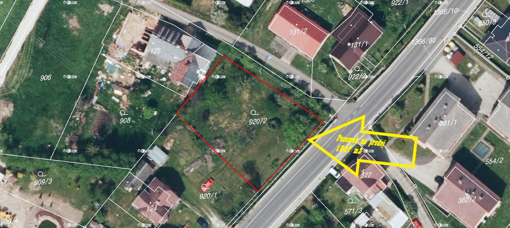 Prodej pozemku v Supíkovicích