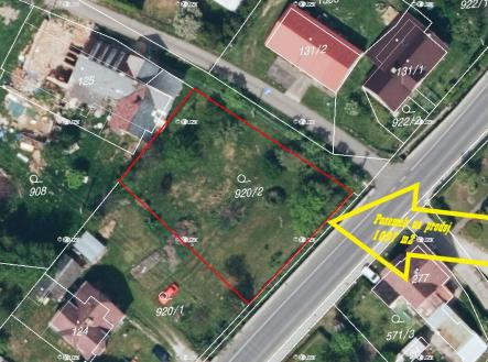 Prodej pozemku, zahrada, 1 097 m²