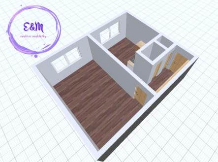 Prodej bytu, 1+1, 36 m²