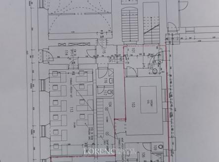 Pronájem obchodní prostory, 33 m²