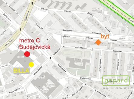 Pronájem bytu, 2+kk, 52 m²