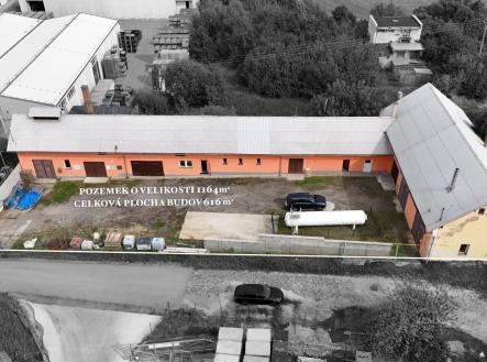 Prodej komerčního objektu, sklad, 616 m²