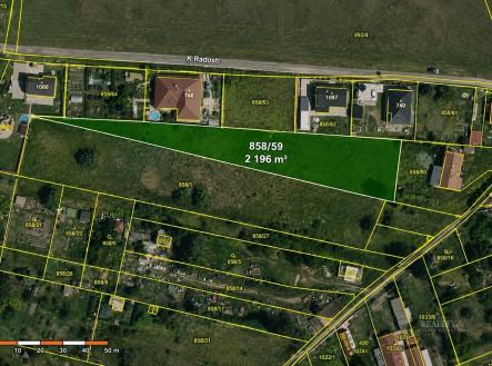 Prodej pozemku pro bydlení, 2 196 m²
