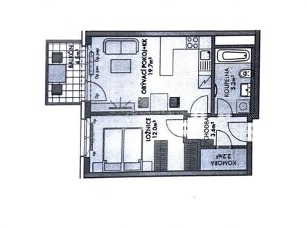 Prodej bytu, 2+kk, 49 m²