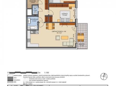 Prodej bytu, 3+kk, 96 m²