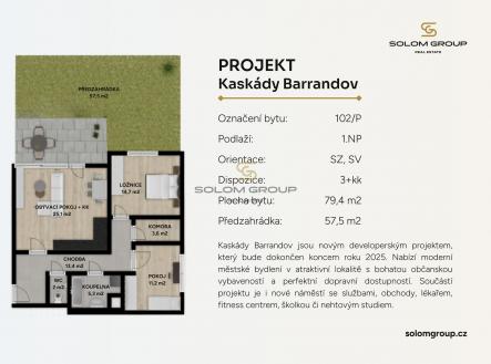 Prodej bytu, 3+kk, 137 m²