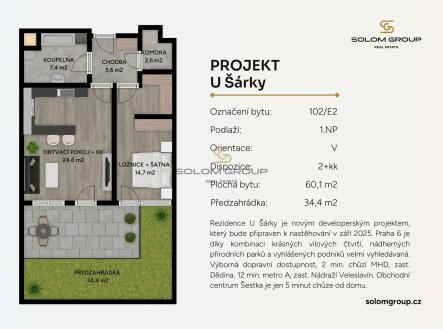 Prodej bytu, 2+kk, 94 m²