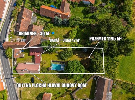 Prodej chaty/rekreačního objektu, 152 m²