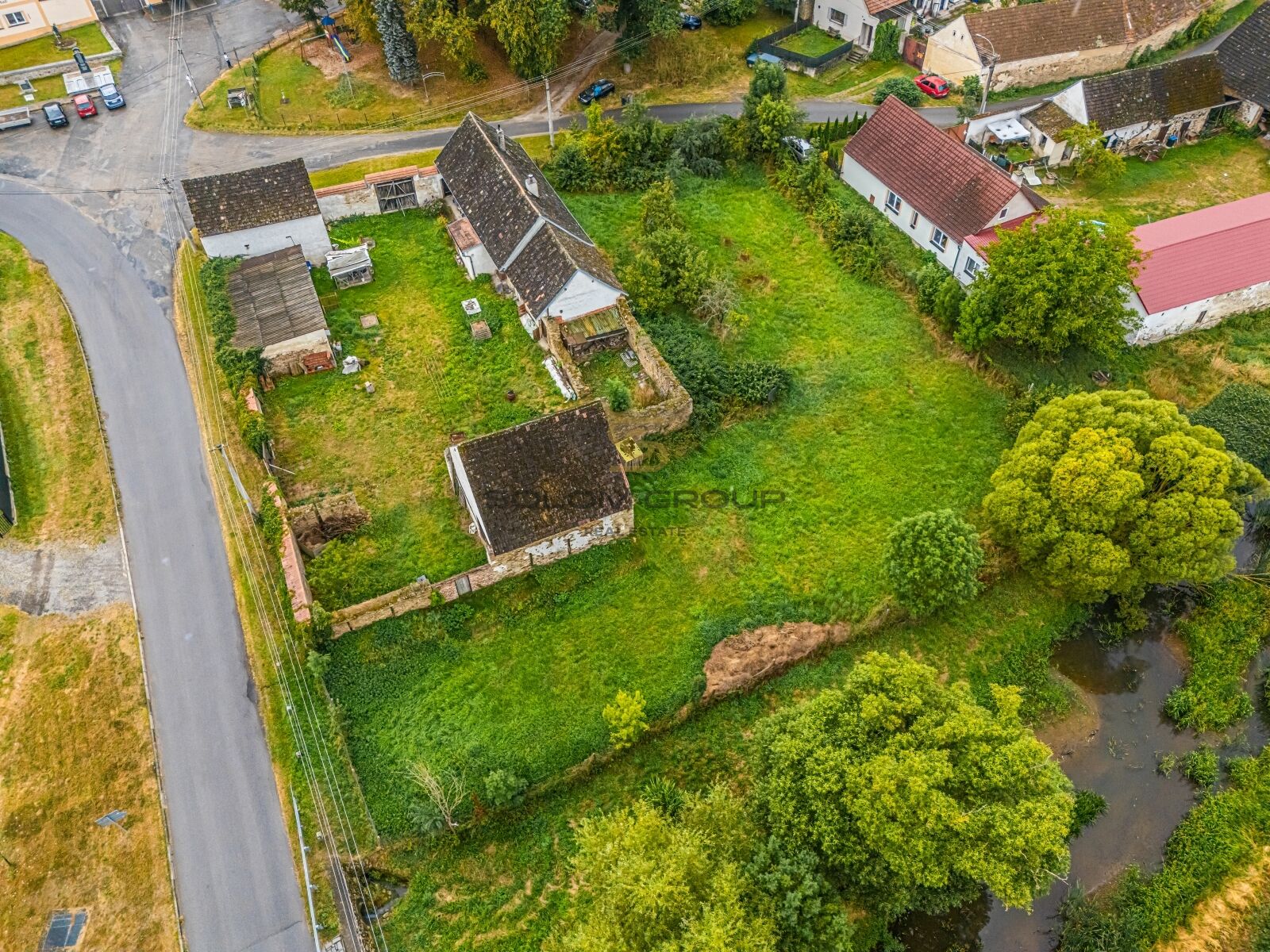 Prodej stavebního pozemku, 1745 m2, Přehořov, Soběslav