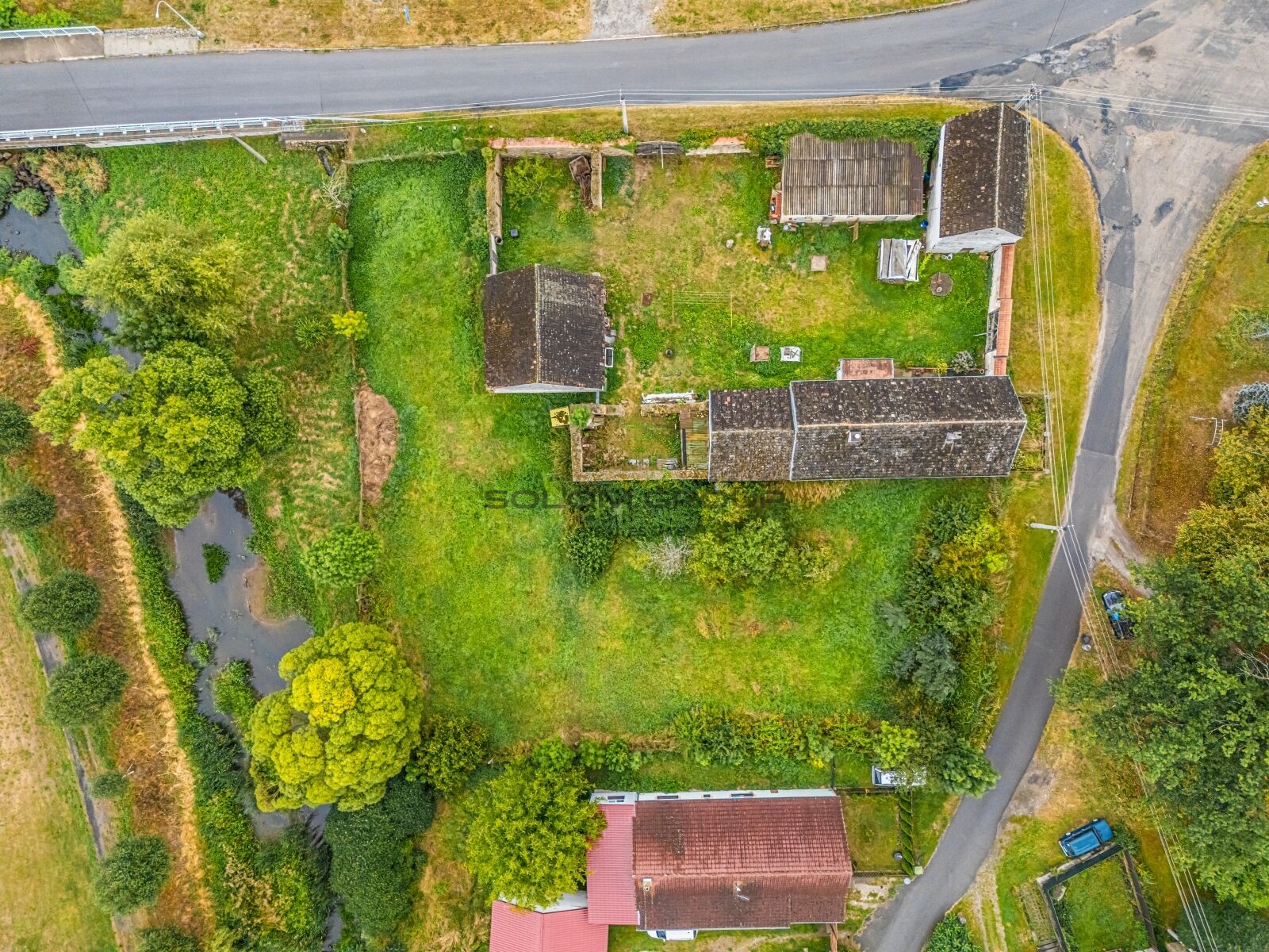 Prodej stavebního pozemku, 1745 m2, Přehořov, Soběslav