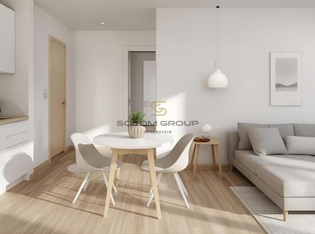 Pronájem bytu, 1+kk, 37 m²