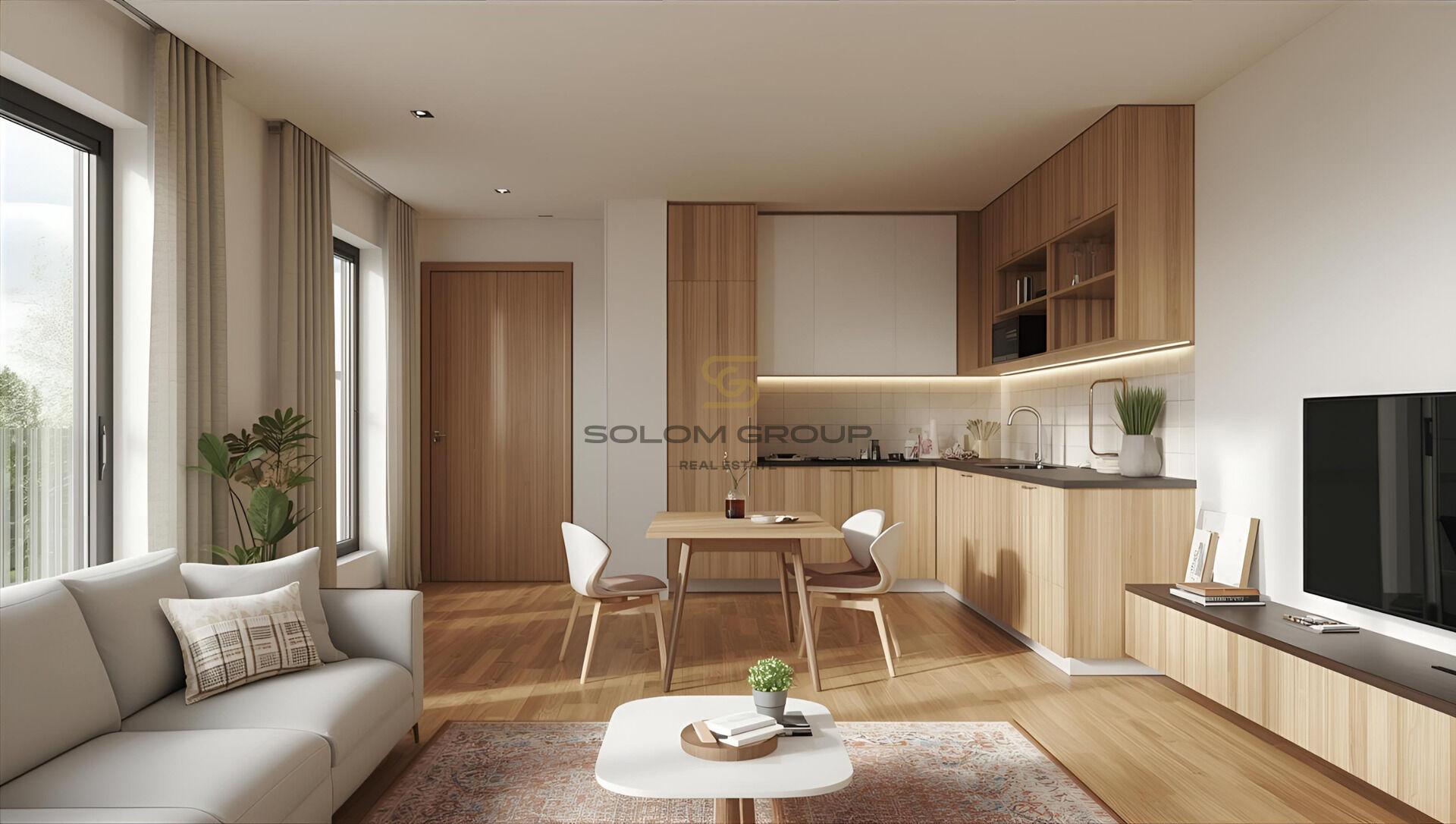 Prodej bytu 2+kk/L, 49 m², DV, Praha 9 - Vysočany, Pod Harfou, novostavba, GS, sklep