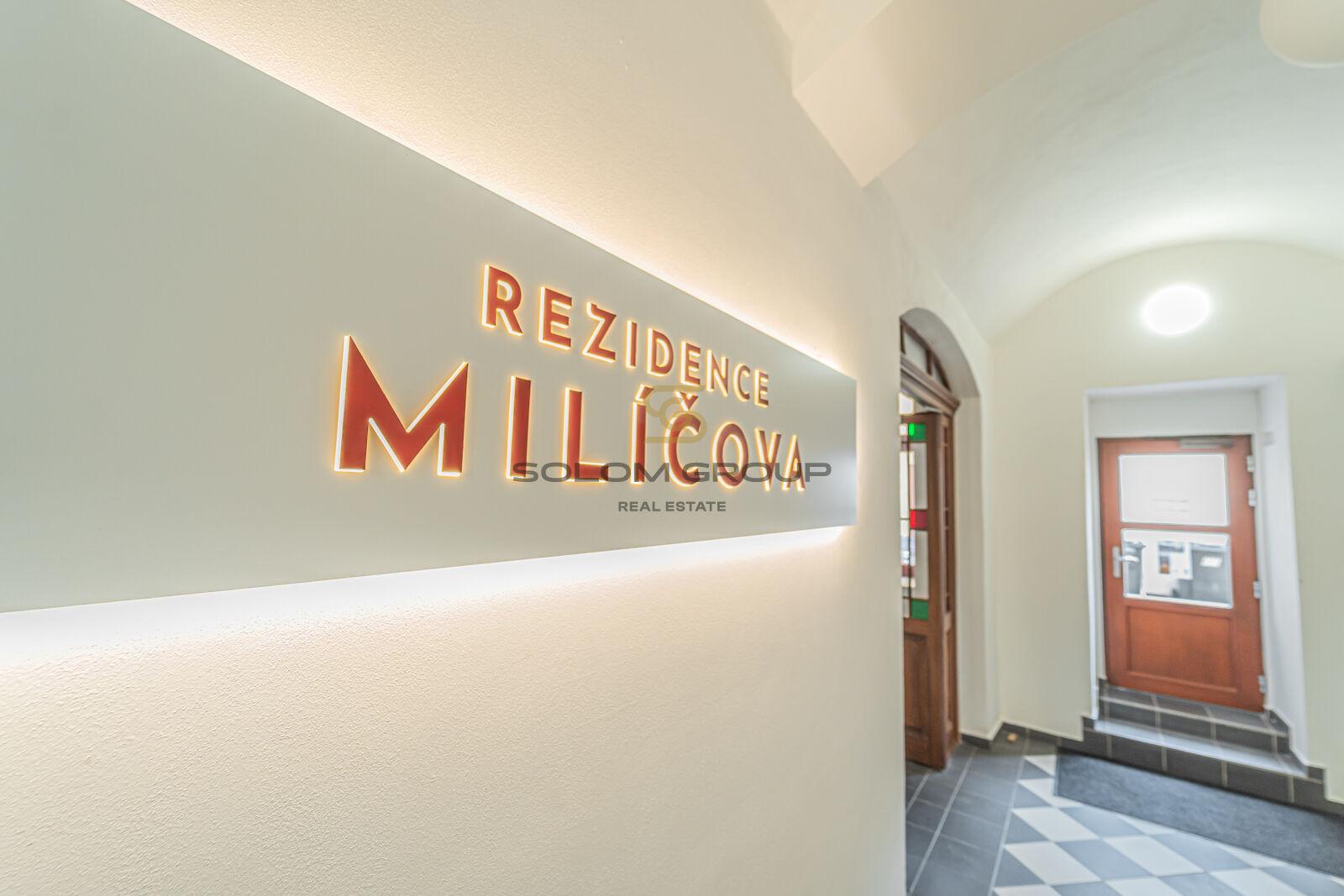 Prodej bytu 1+kk,OV, 30 m², Praha 3, Rezidence Milíčova