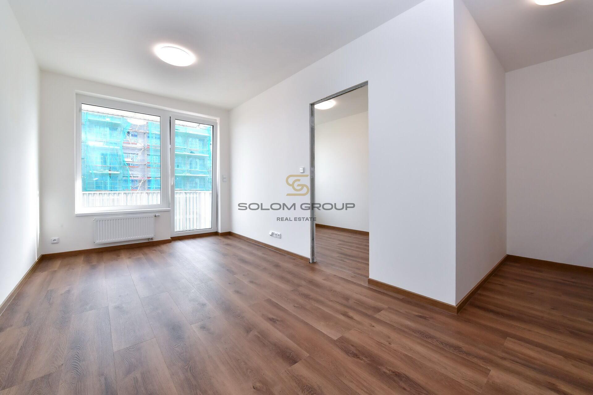Pronájem nového bytu 2+kk/Balkon, 45 m², kolaudace 2025, Dolní Měcholupy, novostavba