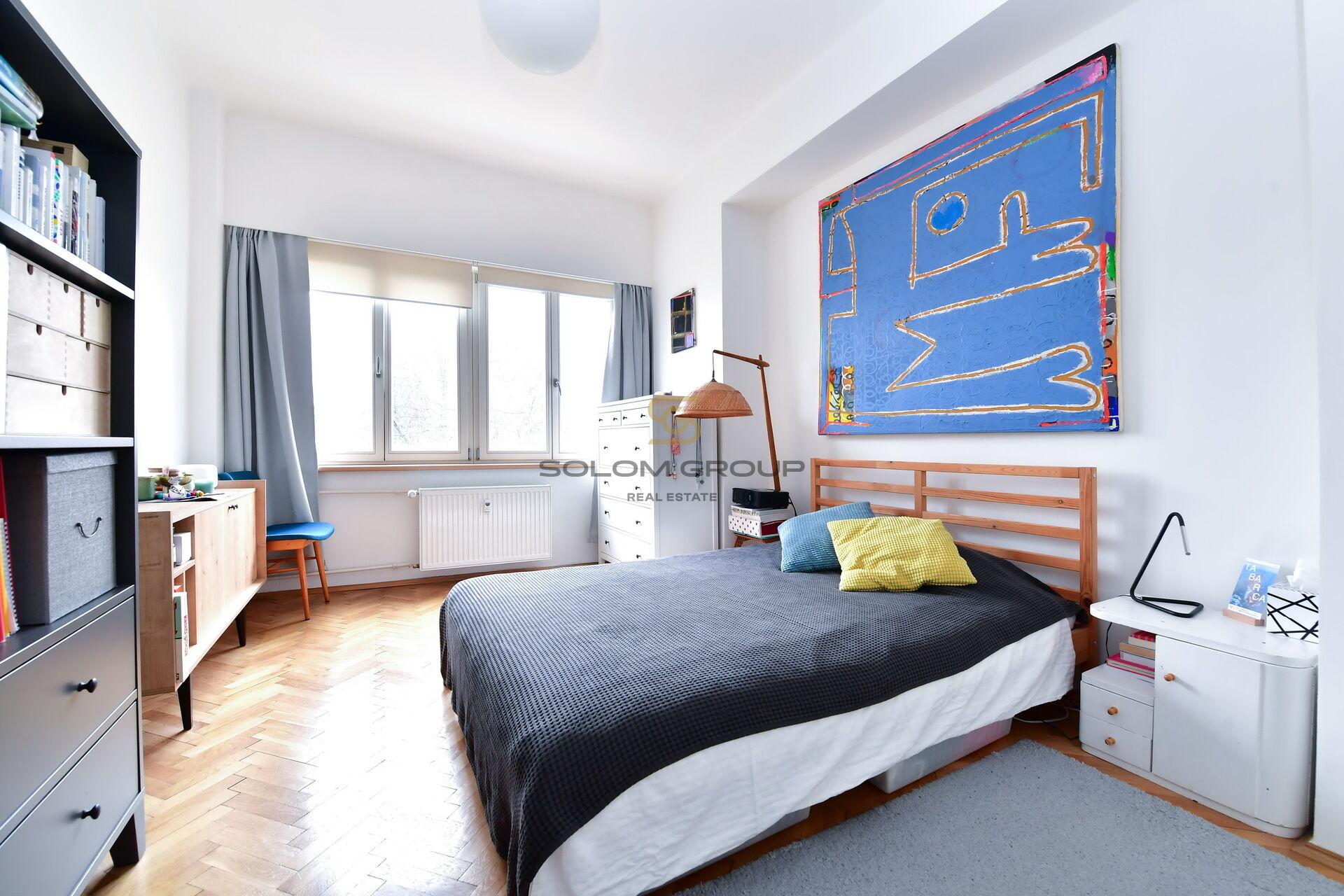 Pronájem bytu 1+1, 36 m², komora v bytě, Vinohrady, po rekonstrukci