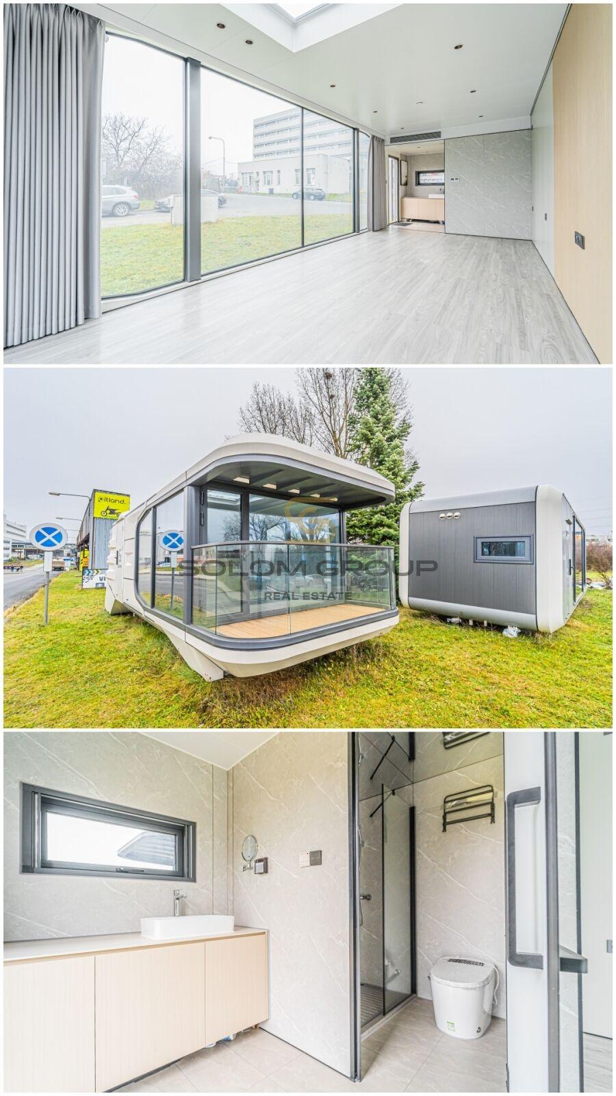 Prodej luxusního mobilního domu 32 m² – ideální pro glamping / investici / rekreaci / bydlení