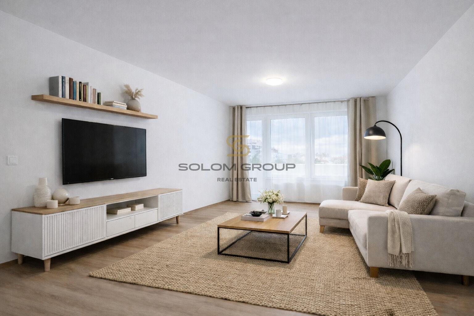 Prodej NOVÉHO bytu 2+kk/Balkon, 46,9 m² + garážové stání, Dolní Měcholupy, ul. Honzíkova