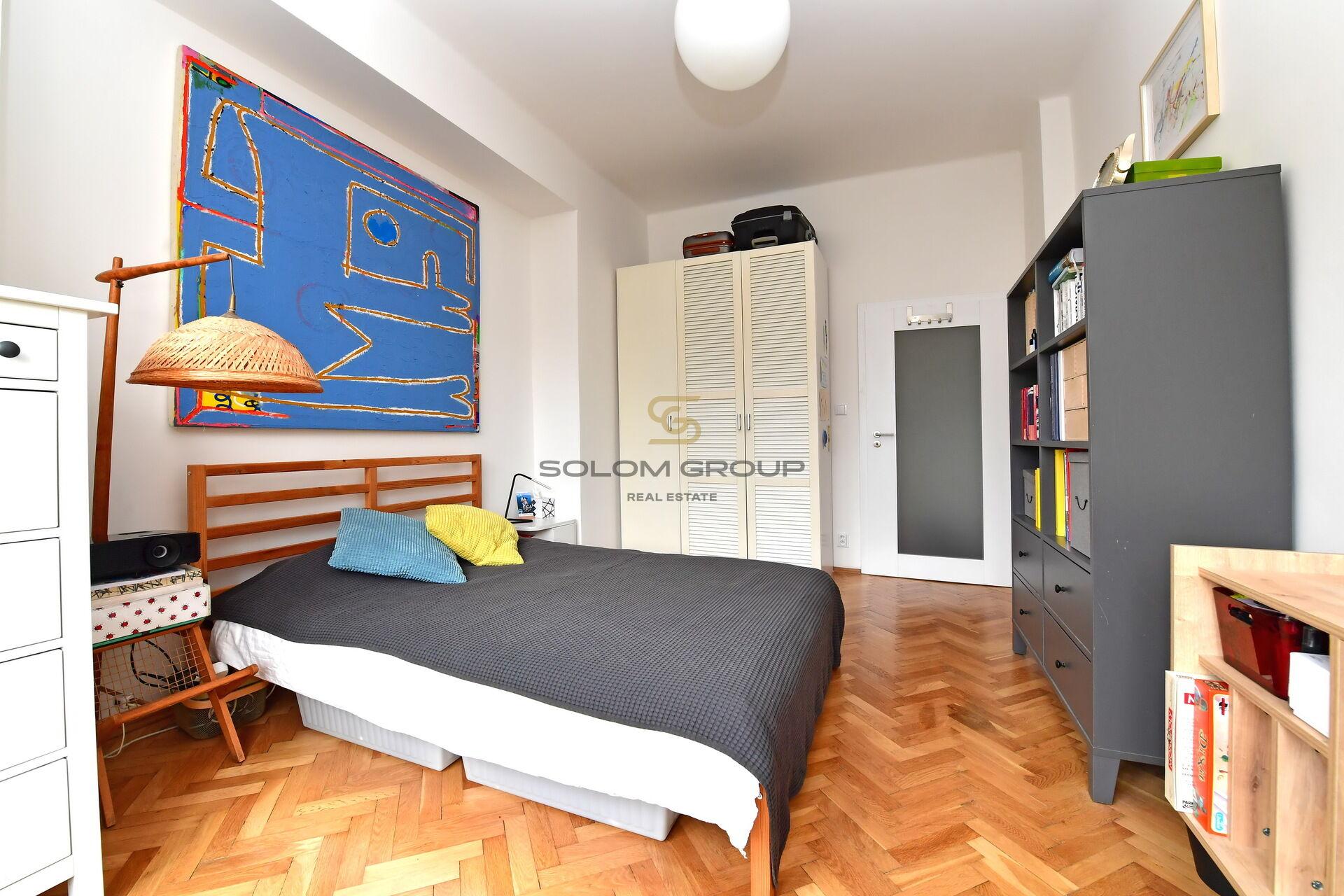 Pronájem bytu 1+1, 36 m², komora v bytě, Vinohrady, po rekonstrukci