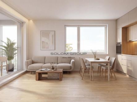 Prodej bytu, 2+kk, 54 m²