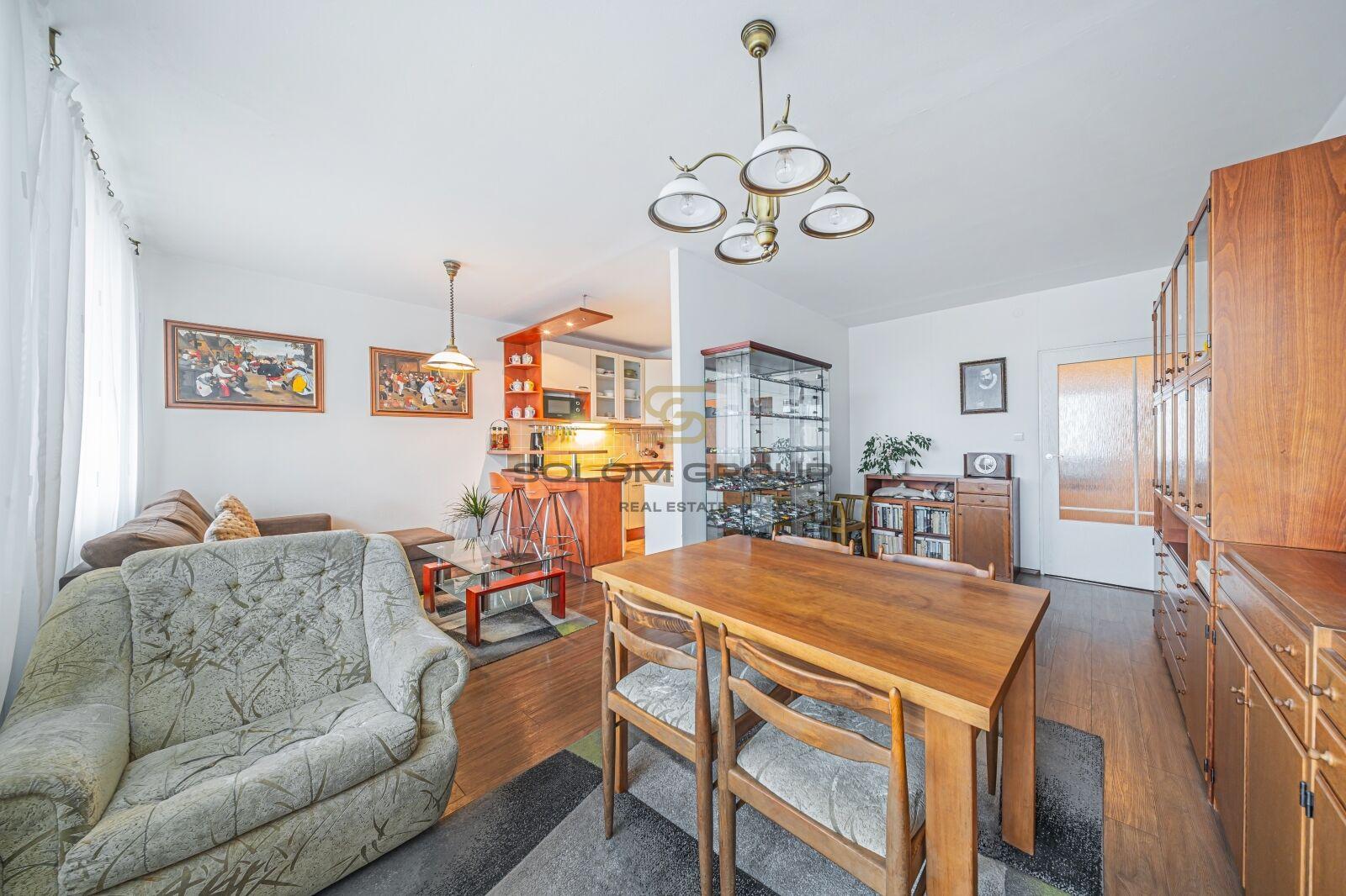 Prodej bytu 3+kk/Lodžie, 74,5 m², 2x komora, Braník, OV, po úpravách