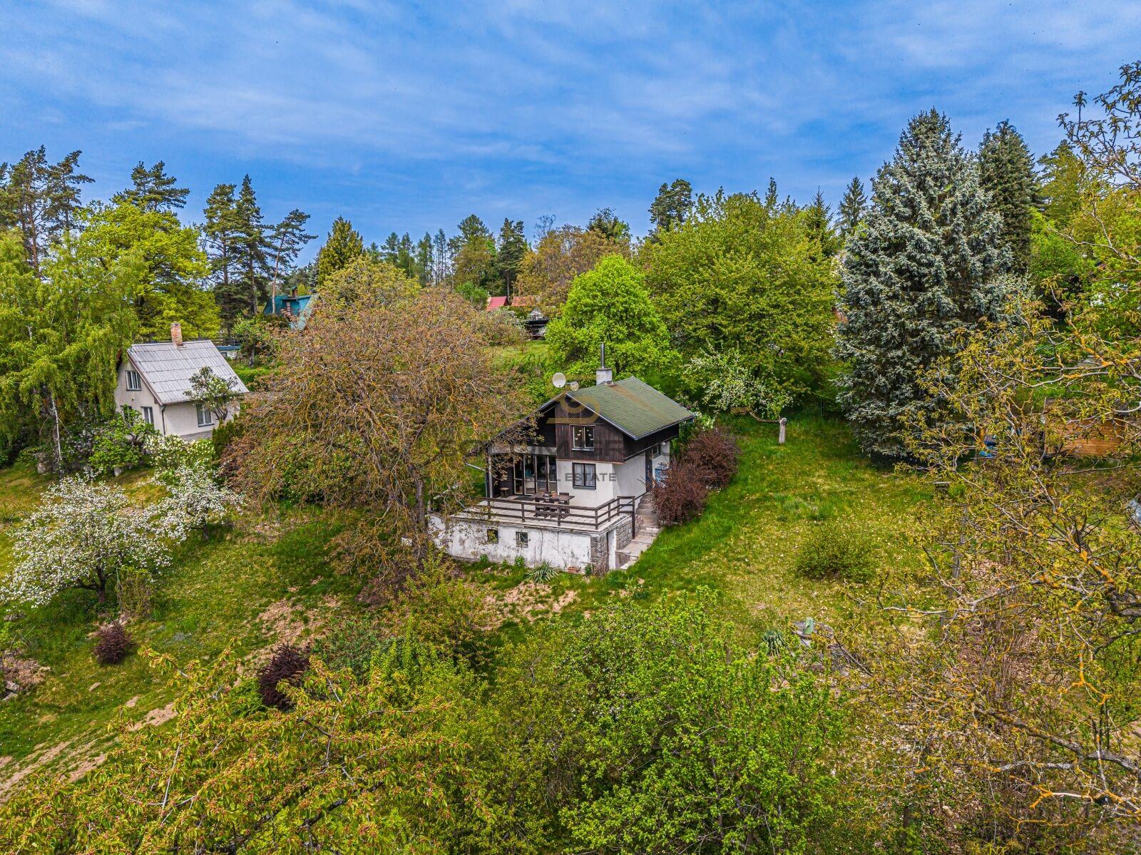 Prodej chaty, 4+kk s pozemkem1492 m², Ondřejov, Třemblat