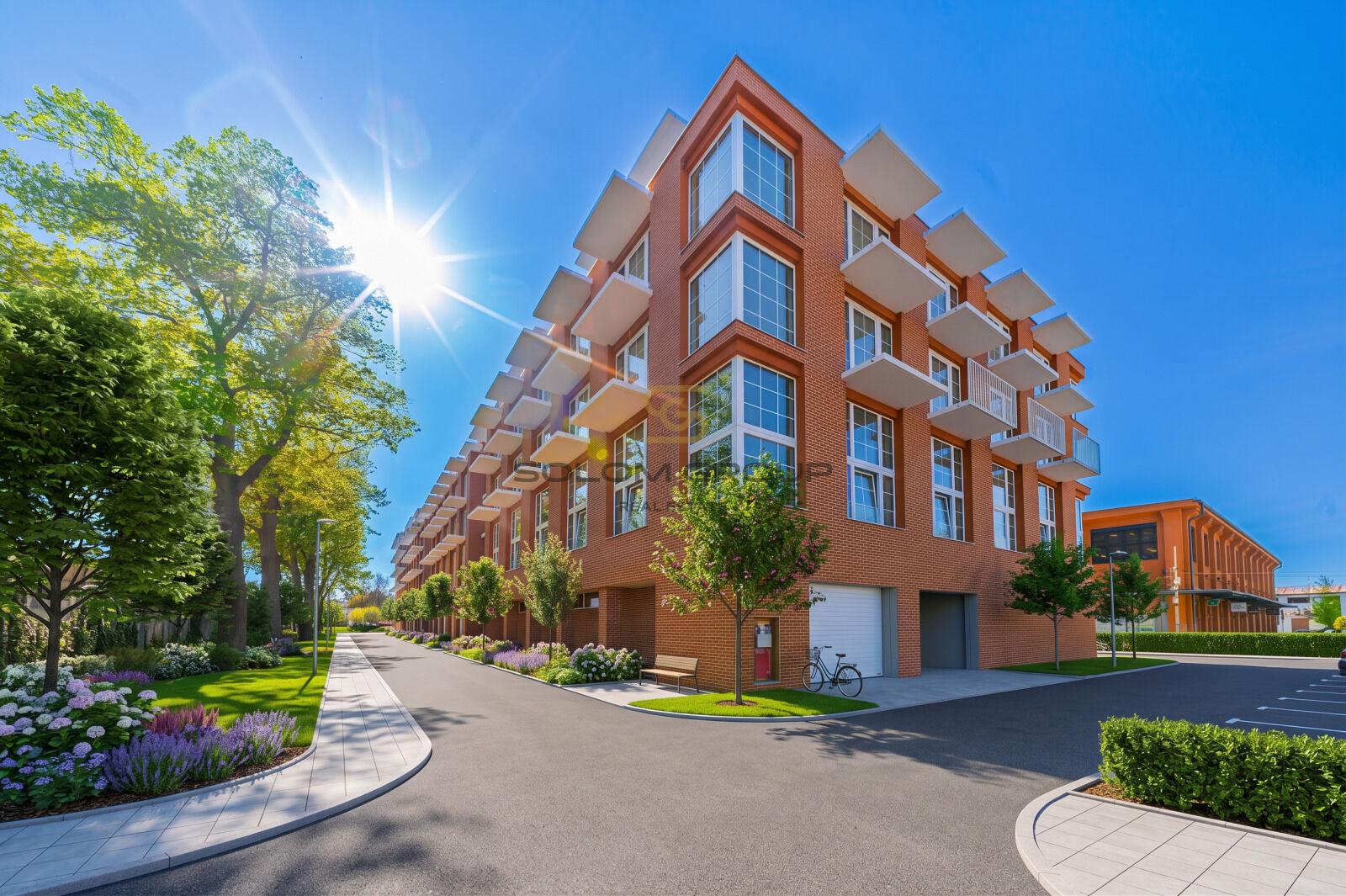 Prodej bytu 2+kk/2xBalkon, 60,14 m², garážové stání, sklep, DV, Praha - Kbely, novostavba