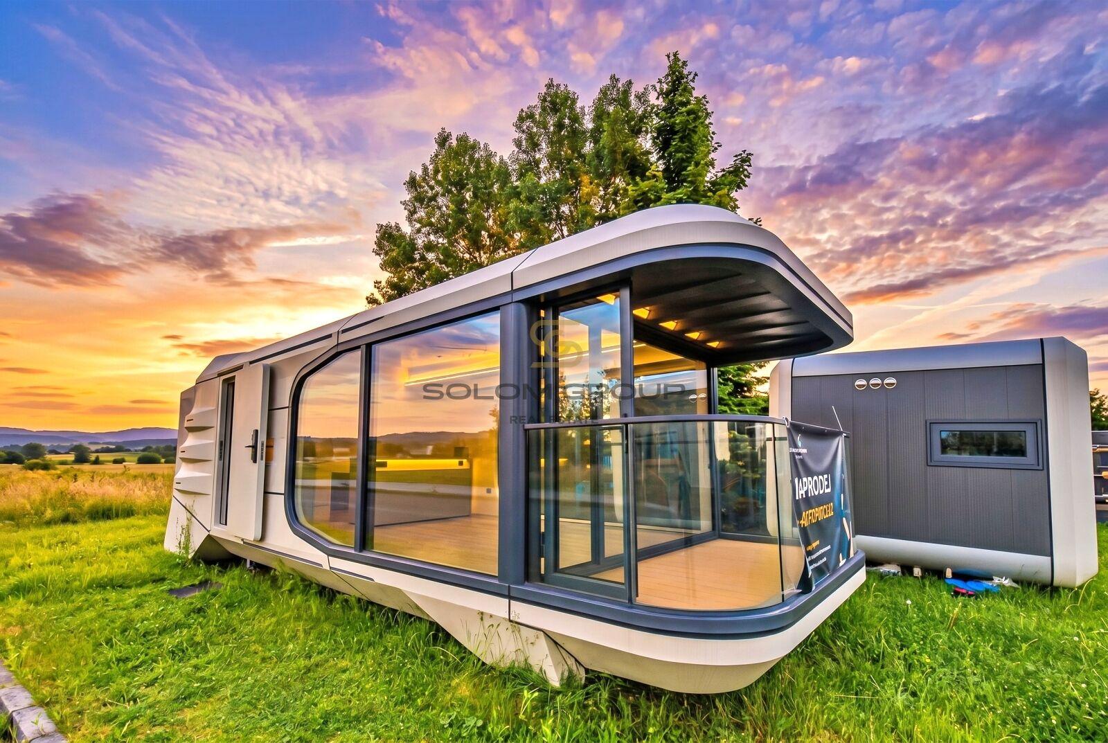 Prodej luxusního mobilního domu 32 m² – ideální pro glamping / investici / rekreaci / bydlení