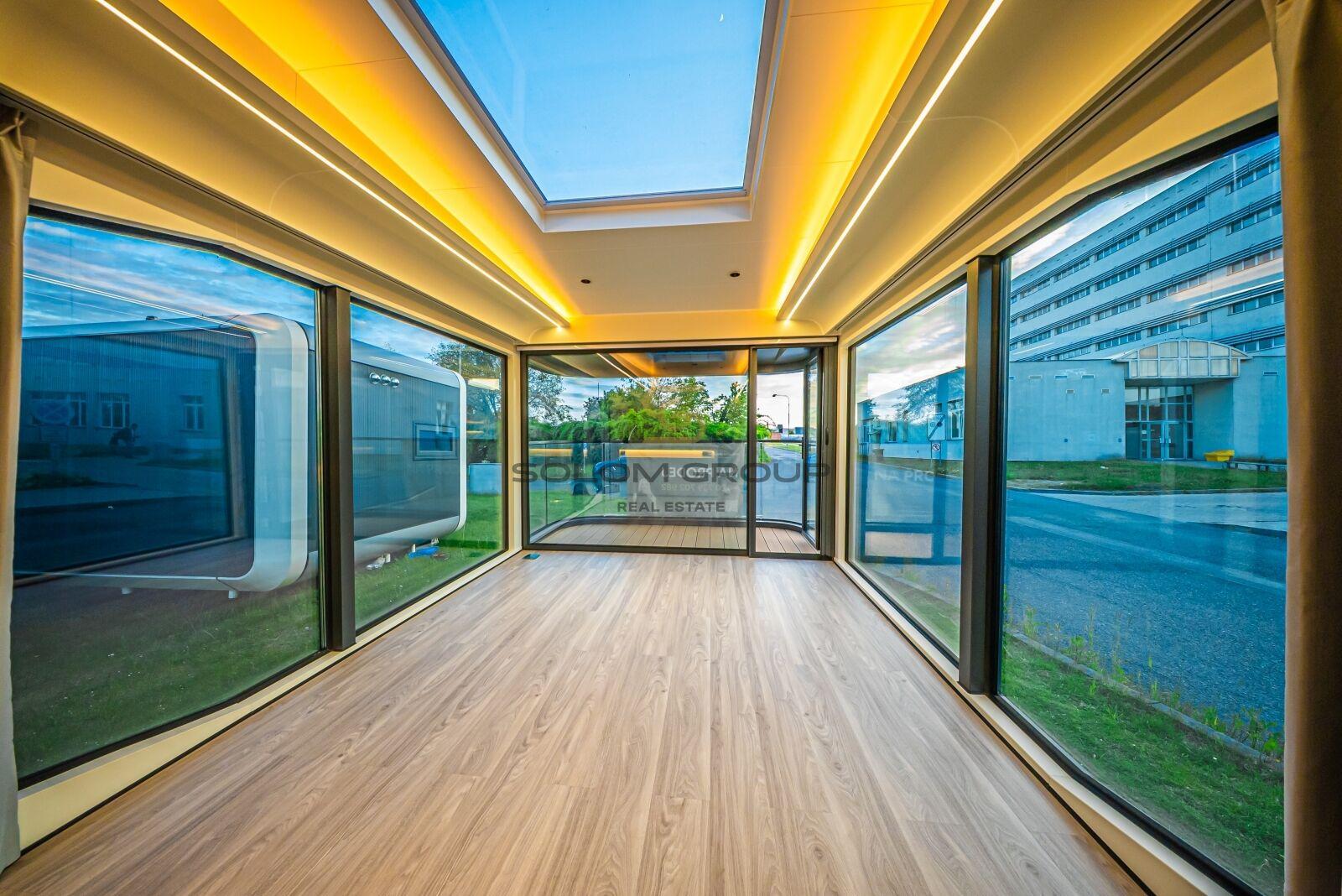 Prodej luxusního mobilního domu 32 m² – ideální pro glamping / investici / rekreaci / bydlení
