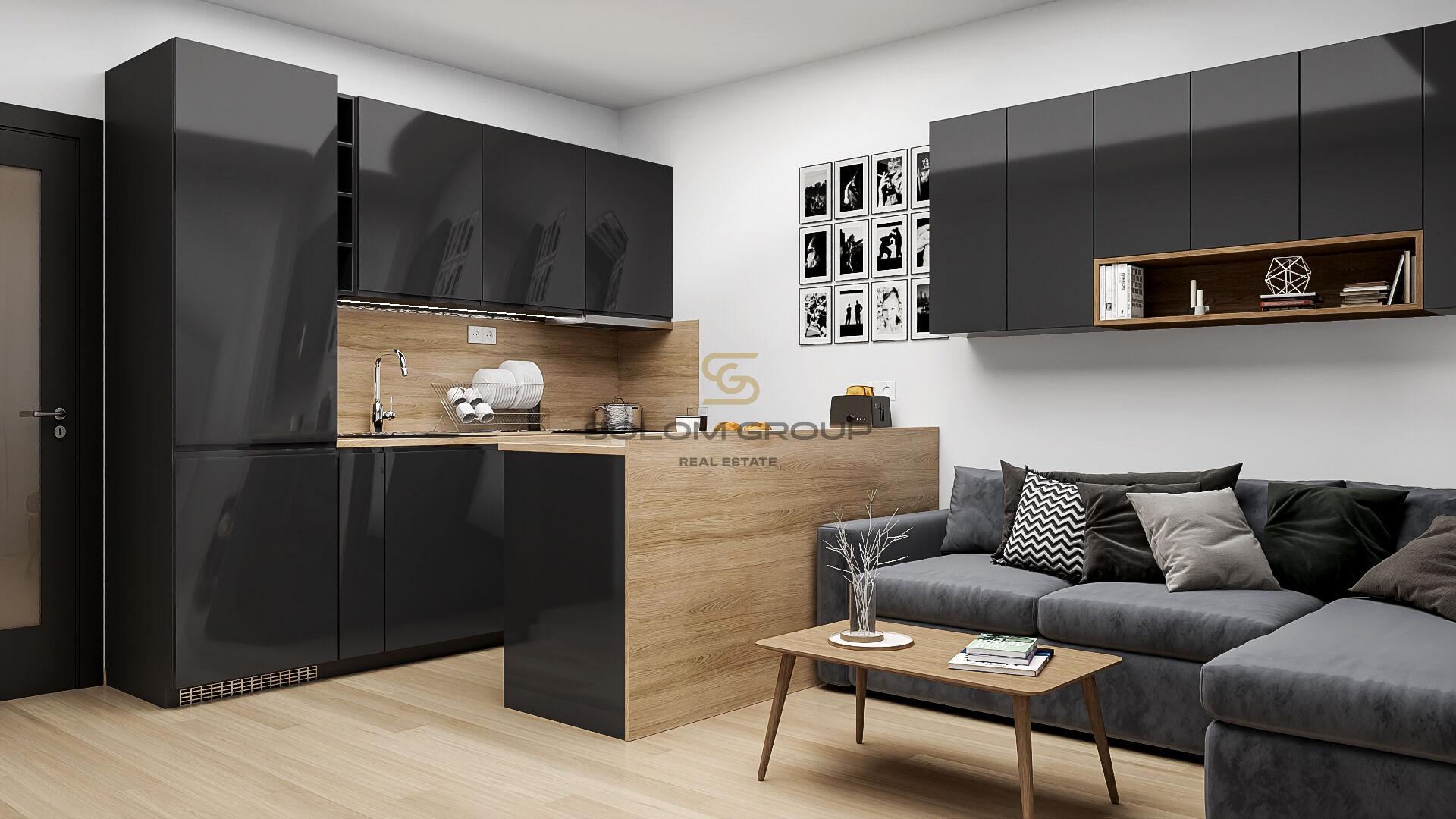 Prodej bytu 1+kk/Balkon, 45 m² + parkovací stání, sklep, Praha 10, DV, novostavba