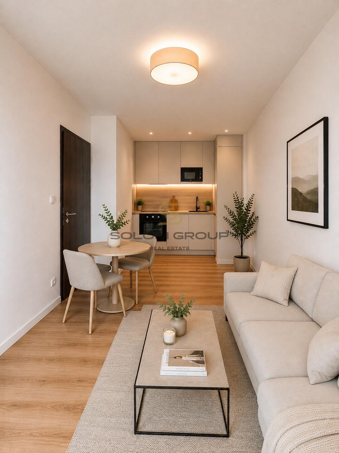 Prodej NOVÉHO bytu 2+kk/B, 50,3 m², GS, sklep, Vysočany - Pod Harfou