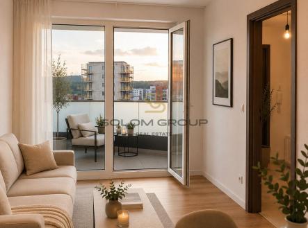 Prodej bytu, 2+kk, 50 m²