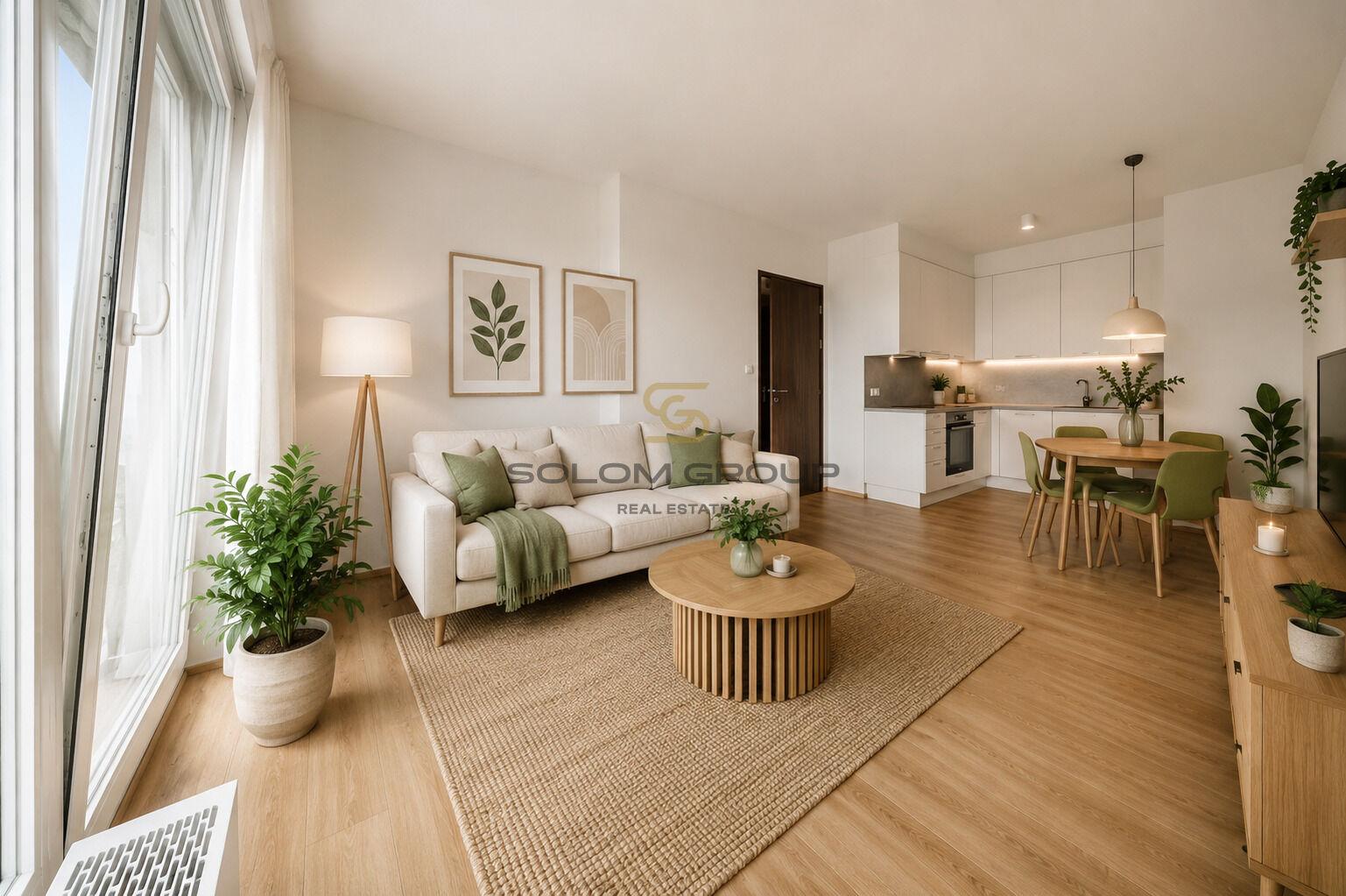 Prodej NOVÉHO bytu 2+kk/L, 54 m², komora, Kaskády Barrandov, Gollové