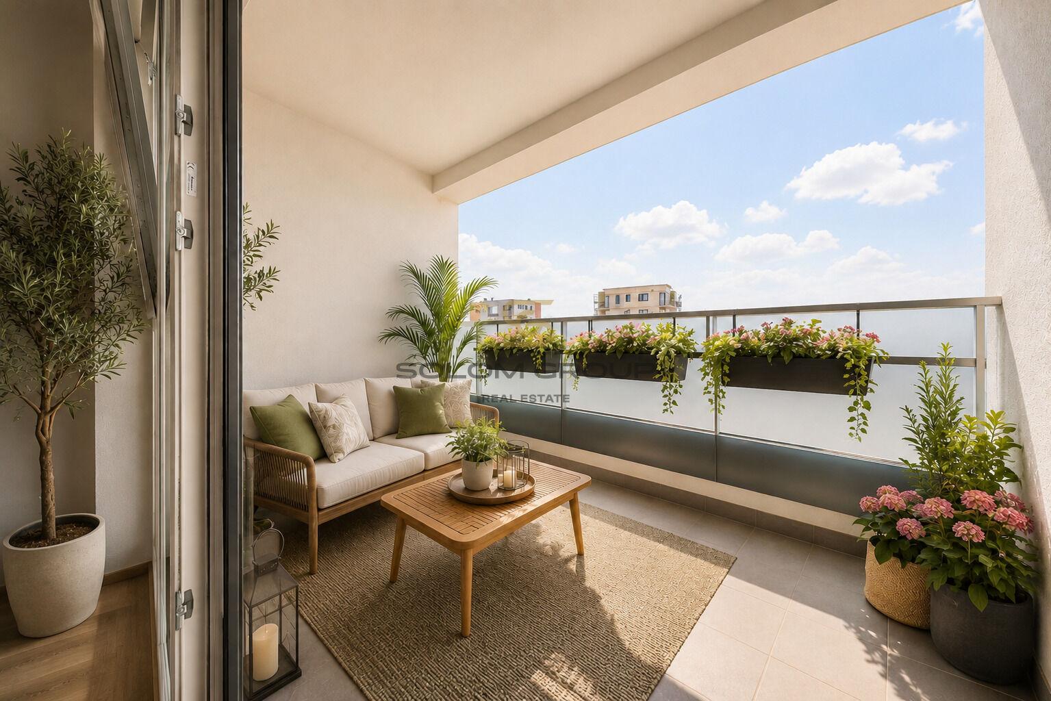 Prodej NOVÉHO bytu 2+kk/L, 54 m², komora, Kaskády Barrandov, Gollové